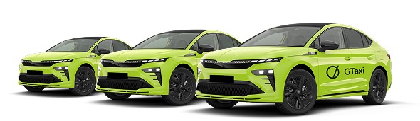 Машины в обклейке GTaxi